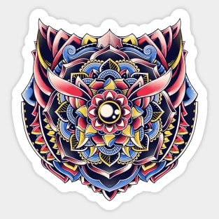 Cat Mandala Sticker